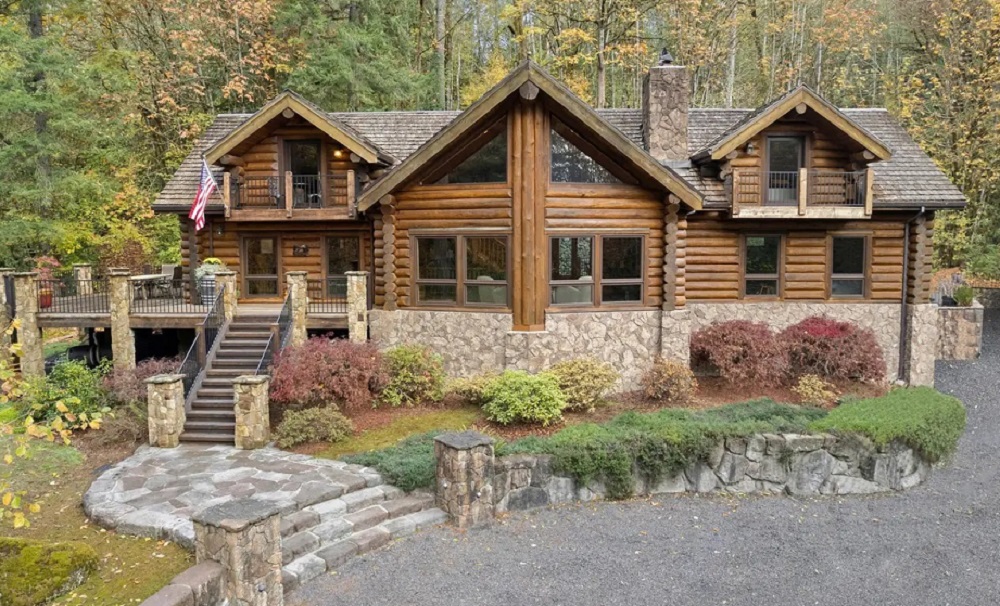 6 Log & Wood Homes for Sale in Oregon Haven Lifestyles